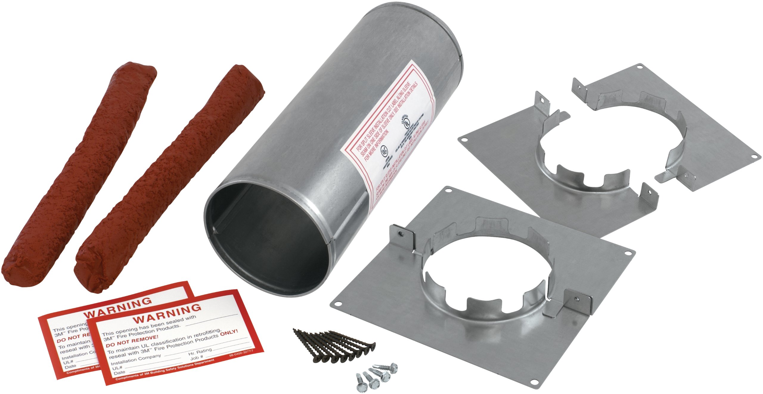 Photo 1 of 3M Fire Barrier Putty Sleeve Kit DT 400, 4 in Round, 1/case
