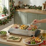 Progress 3 Pan Buffet Server 300W Food Warmer Bain Marie Portable view 4