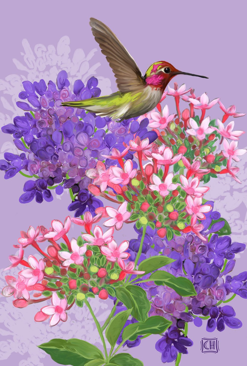 Best Hummingbird Garden Flag 28X40