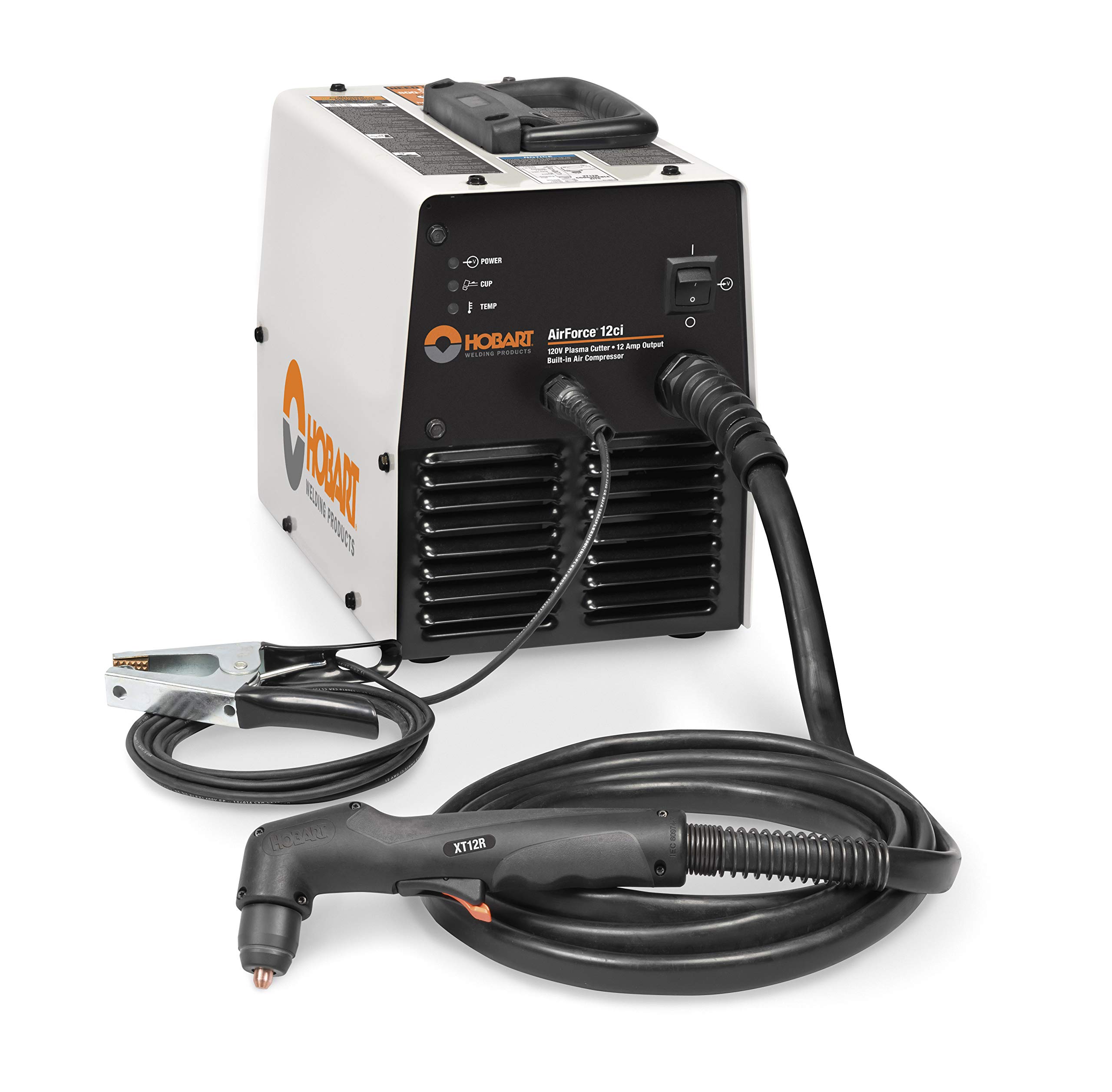 Hobart 500564 Airforce 12ci Plasma Cutter with Built-In Air Compressor 120V