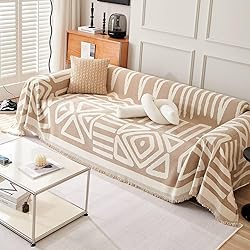 VClife Boho Couch Cover Sofa Covers, Chenille Couch