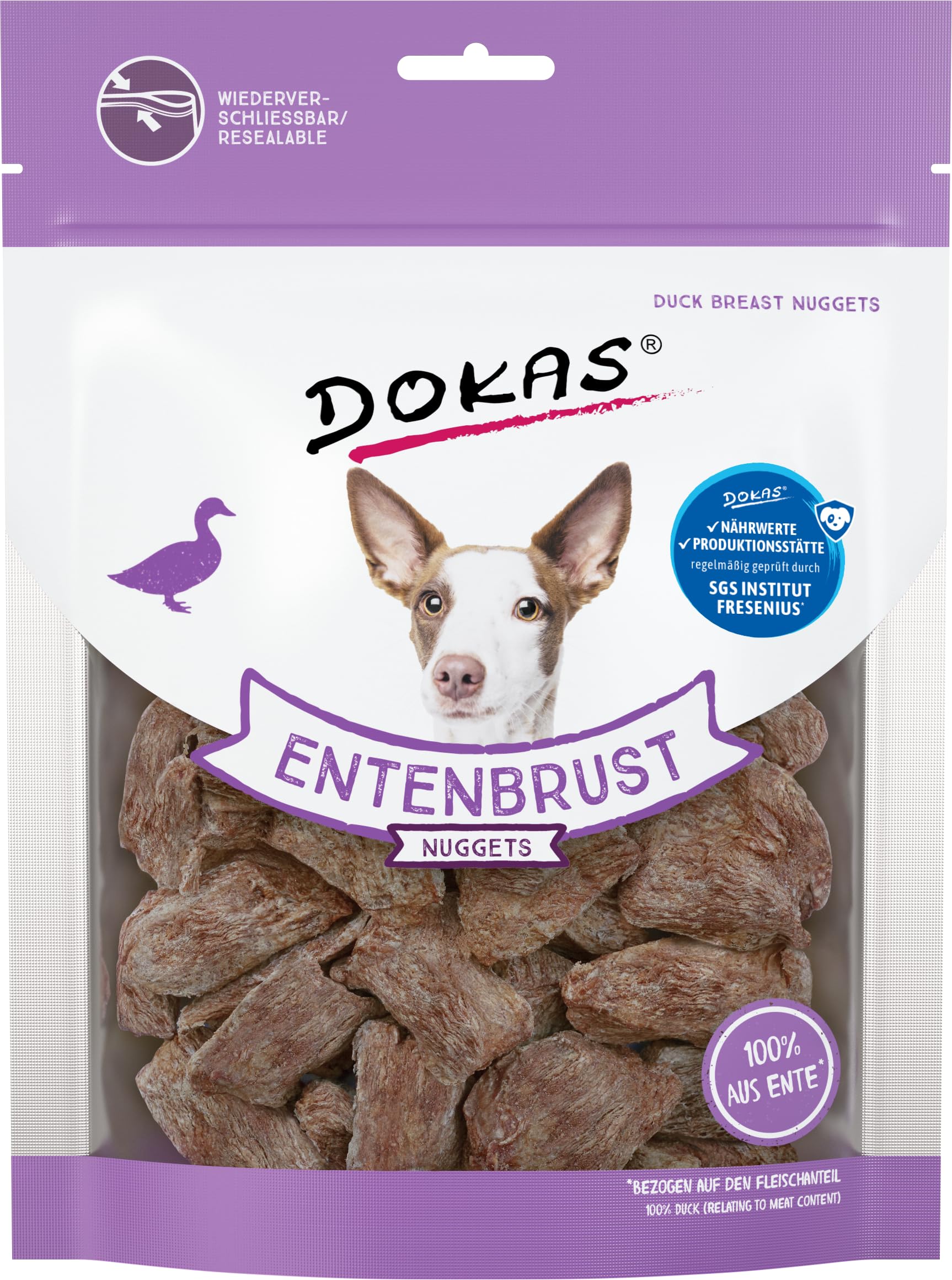 Dokas Duck Breast Nuggets 110 g Pack of 1
