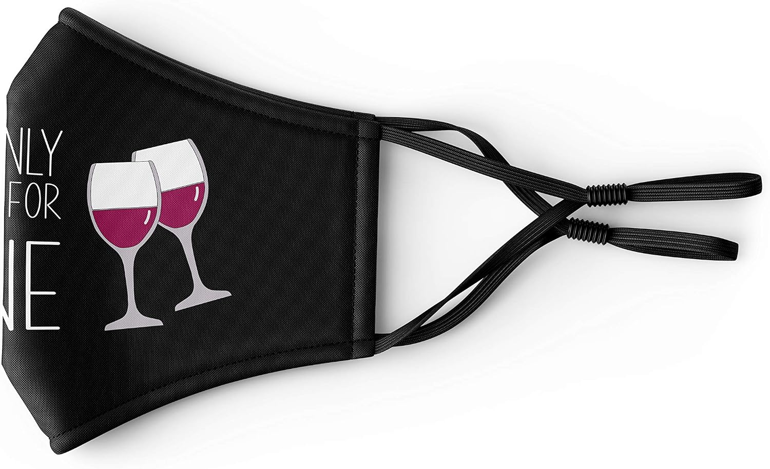 Primicity Funny Face Masks for Adults (Wine mask + Filters) Reusable/Adjustable/Washable Funny masks - UK Seller - Image 4