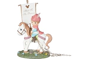 Precious Moments Disney Showcase Collection, "Hail to the Princess" - Disney Birthday Parade Resin Figurine, 104402 - Heartfelt Collectible Decor