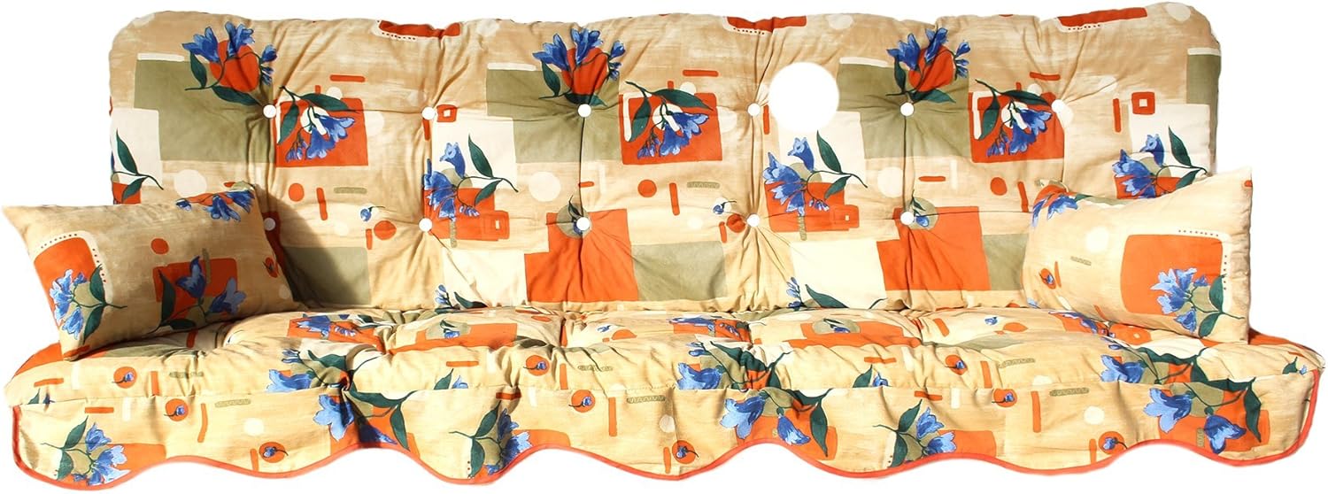 Adlatus-Kühnemuth Polsterauflage Gartenstuhlauflagel Modell 140 (180x50 cm Hollywoodschaukelauflage)