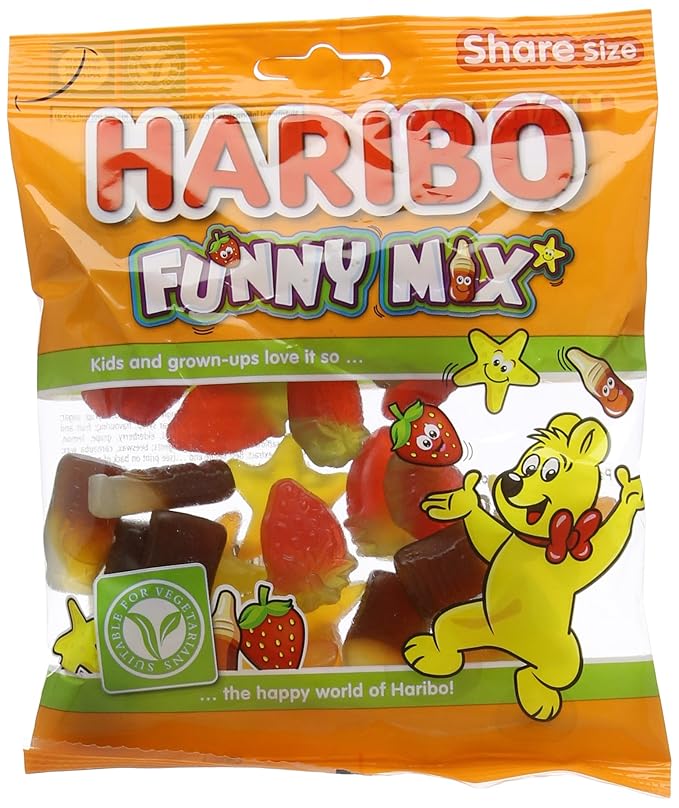 HARIBO Funny Mix vegetarian sweets, 1.7kg Amazon.co.uk Grocery