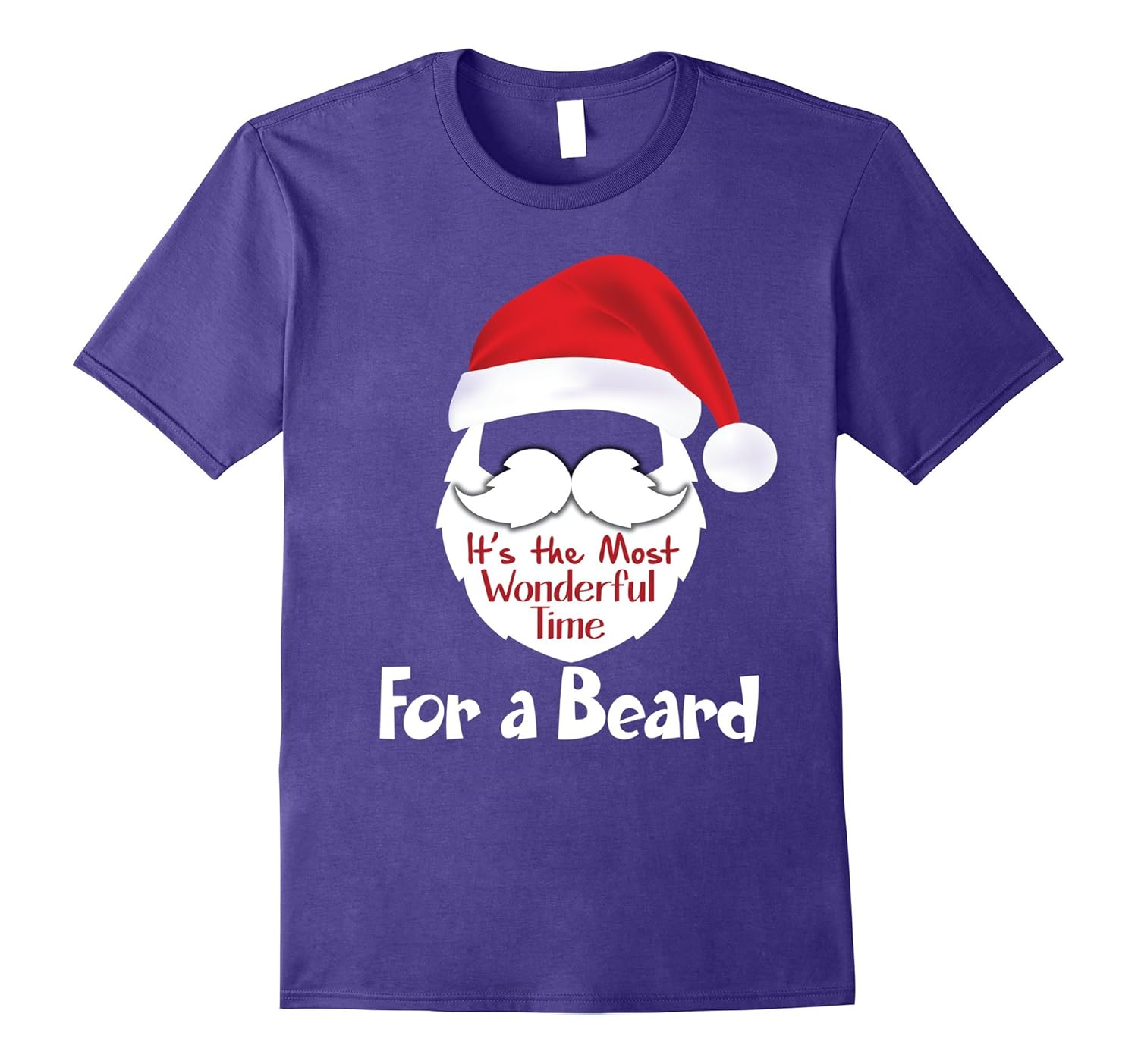 It's The Most Wonderful Time for A Beard Christmas T-Shirt-ANZ