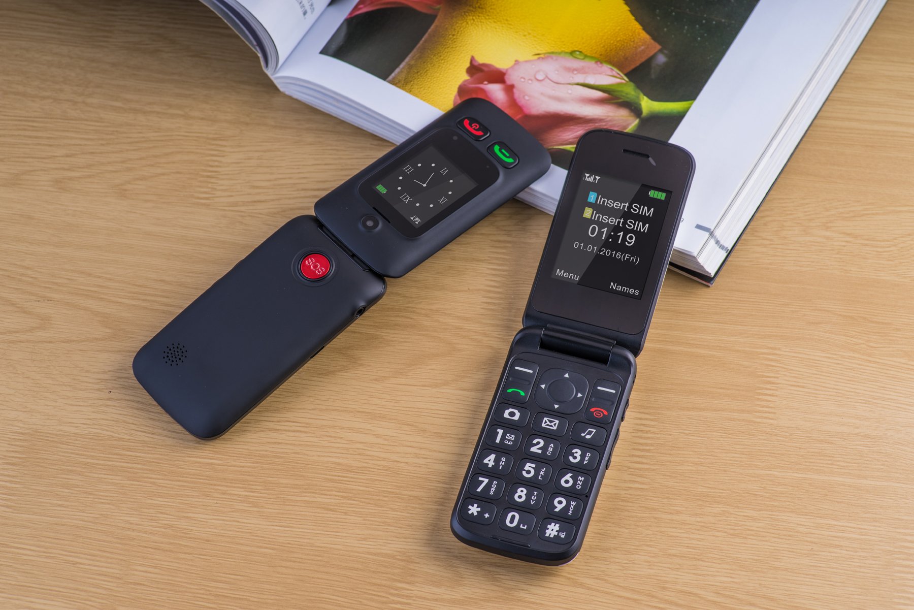 YINGTAI T22 3G Big Button Phones for Seniors with Speed Dial 2.4