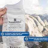 Care Plus TravelJohn Disposable Urinal 3-Pack LIQSORB Pouch Unisex Collar view 6