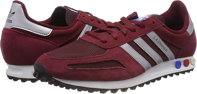 adidas la trainer burgundy