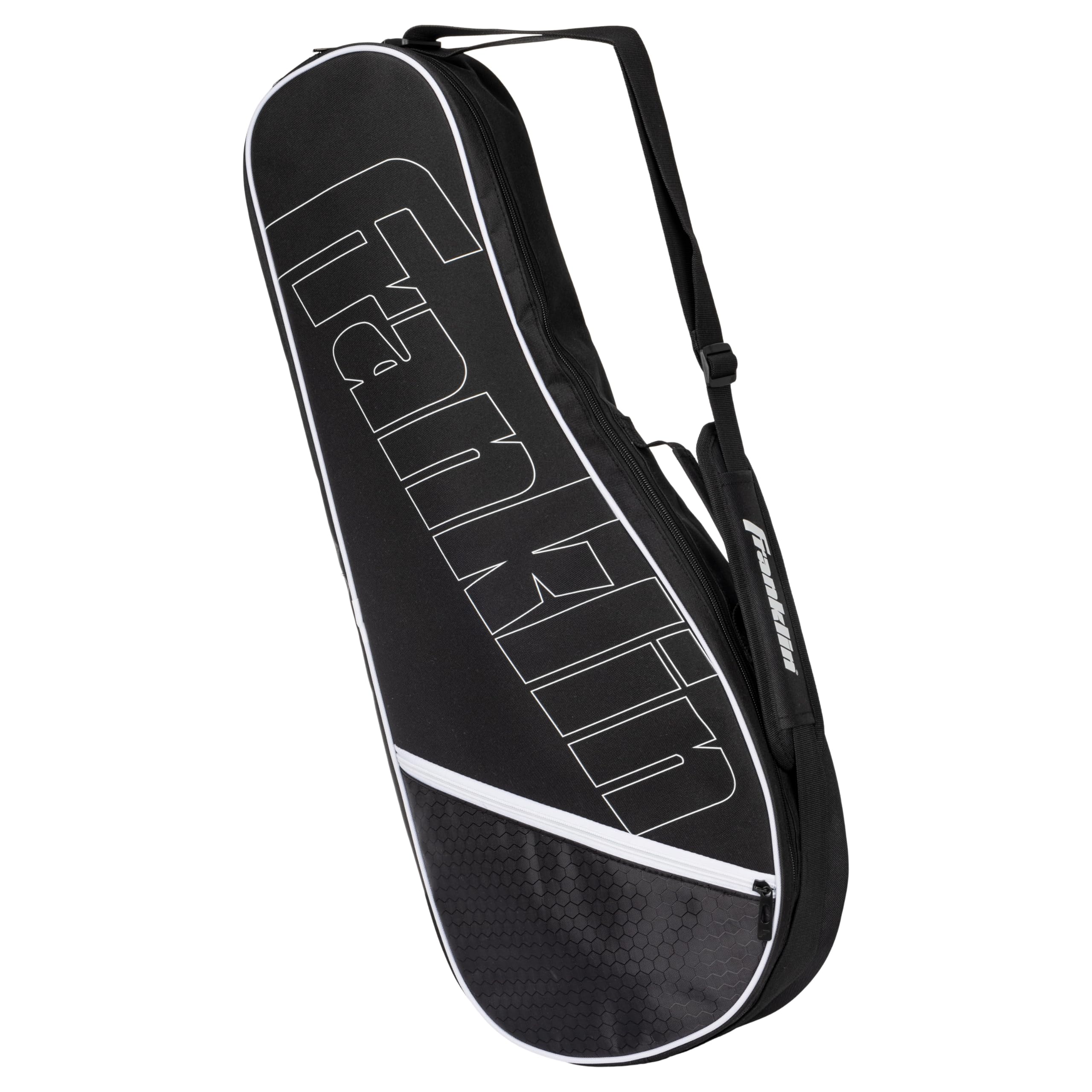 Photo 1 of Franklin Sport Tennis Racket Bag - Tennis Shoulder Bag for Men + Women - Holds (4) Rackets + Equipment for Practice + Matches - Travel + Storage Case with Fence Hook