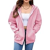 BTCOW Hoodie Zip Up Women Oversized Sweatshirts Fleece Jackets Fall Winter Coats 2025 Fashion