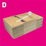 Direct Global Trading 20 Large Cardboard Boxes 52cm x 52cm x 40cm with Handles view 7
