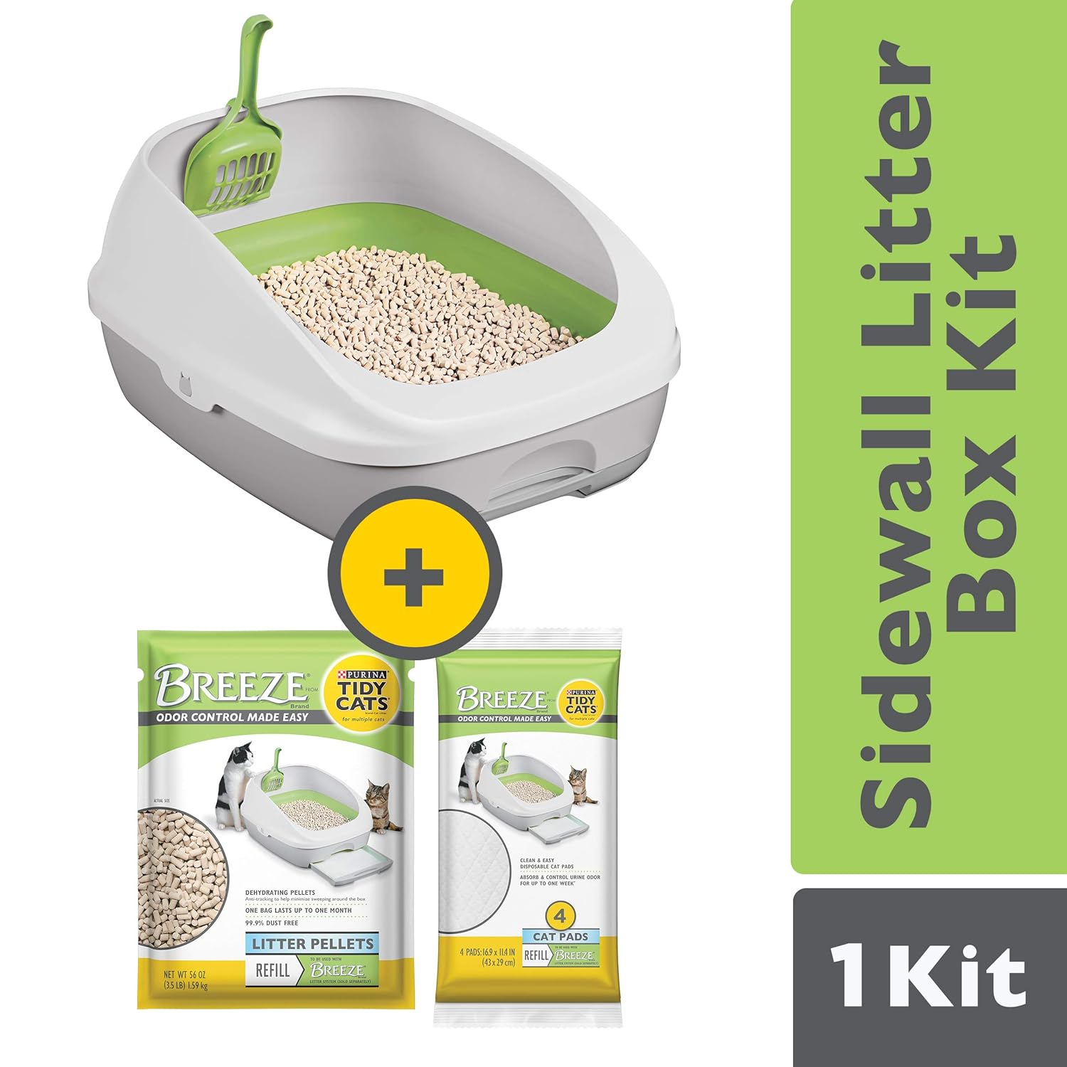 Purina Tidy Cats Litter Box System, BREEZE System Starter Kit Litter Box, Litter 70230127334 eBay