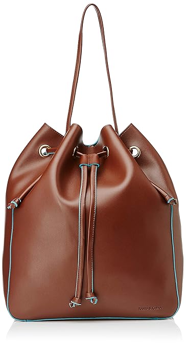 Kanvas Katha Stylish PU Tote Collection Womens Bag (D.Brown)