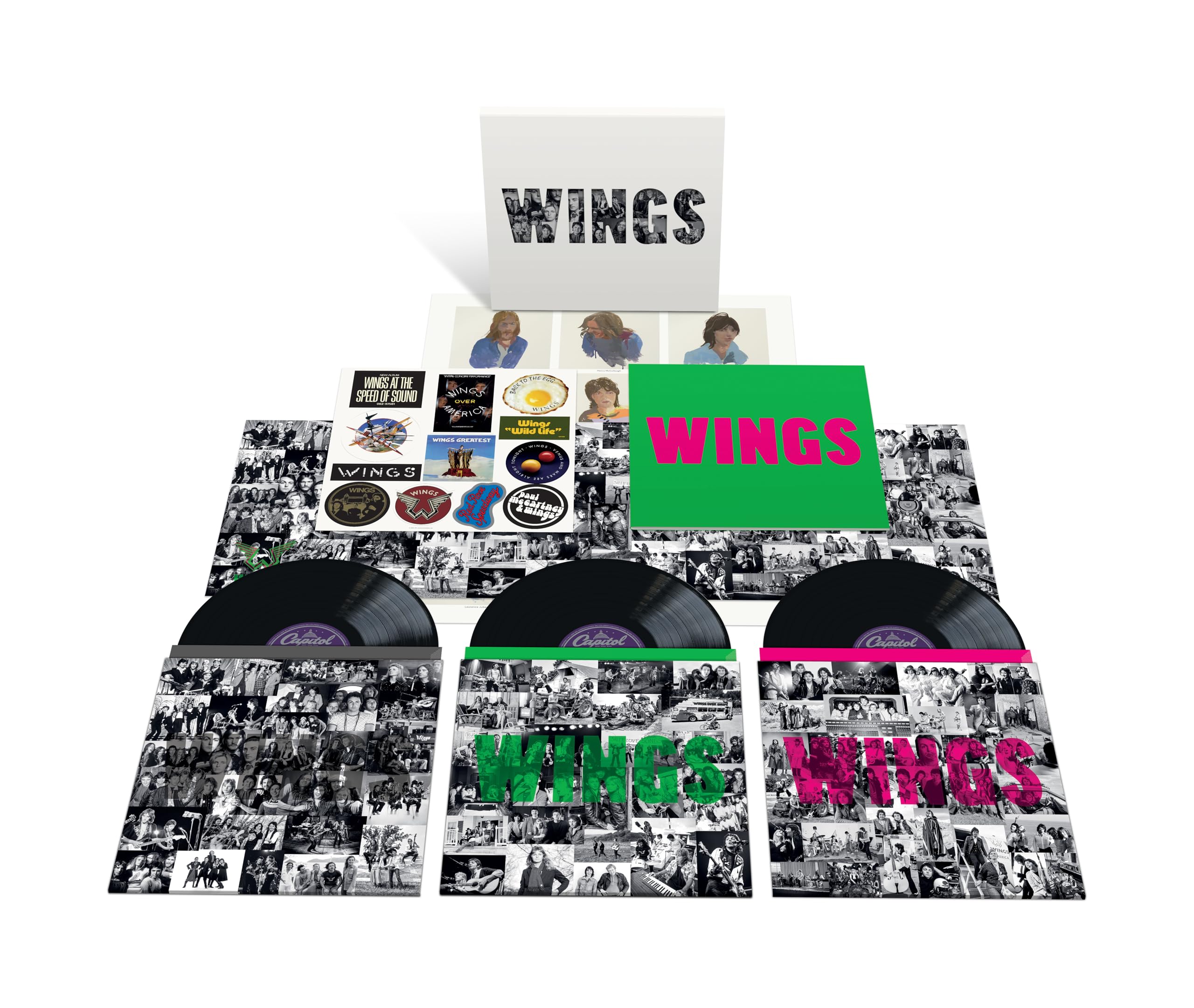 Photo 1 of WINGS[Deluxe 180g 3 LP] [Limited Edition]