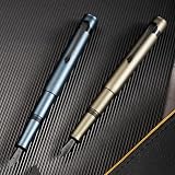 HONG DIAN Hongdian M2 Black Forest Mini Fountain Pen Fine Soft Nib Aluminium view 4