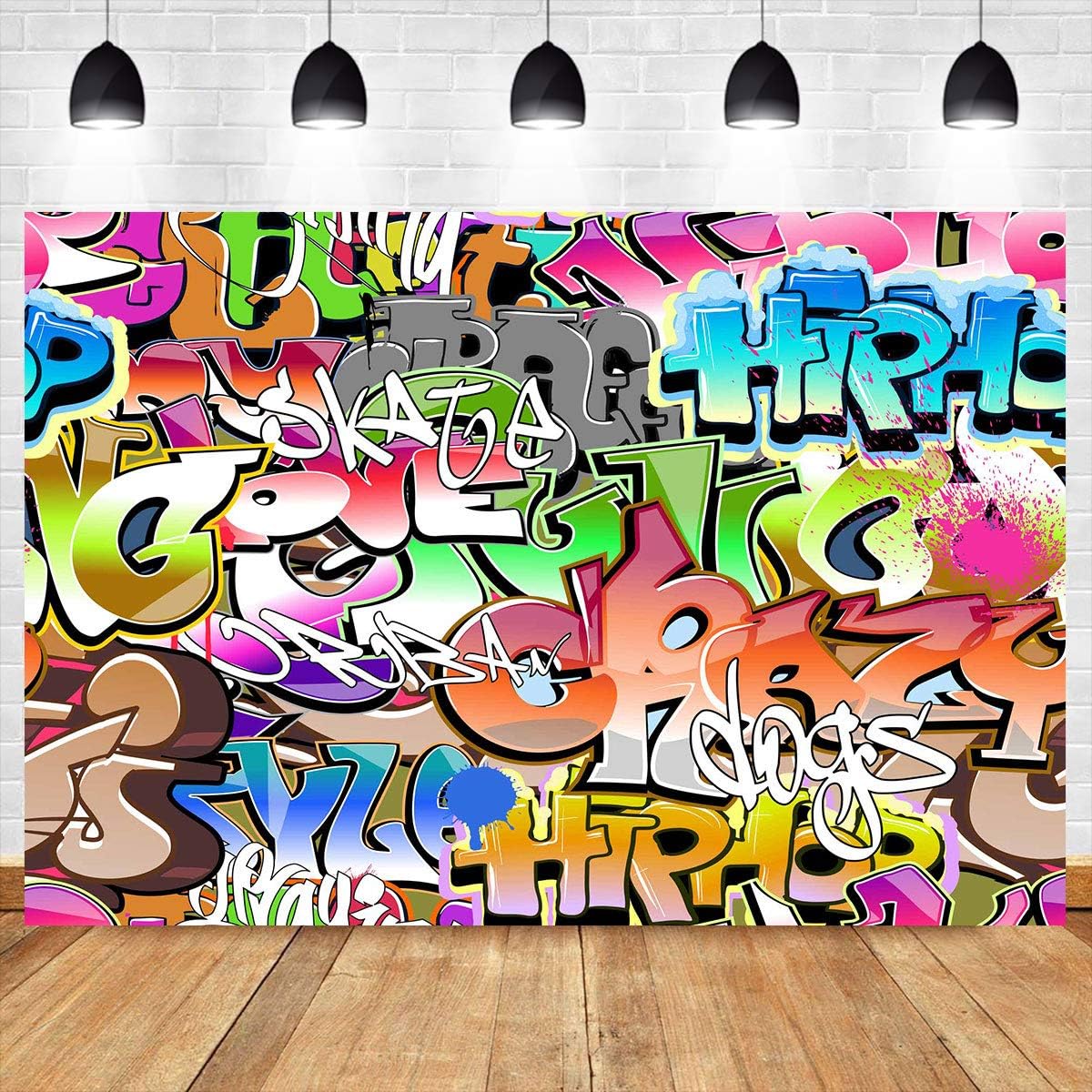 90s graffiti overalls