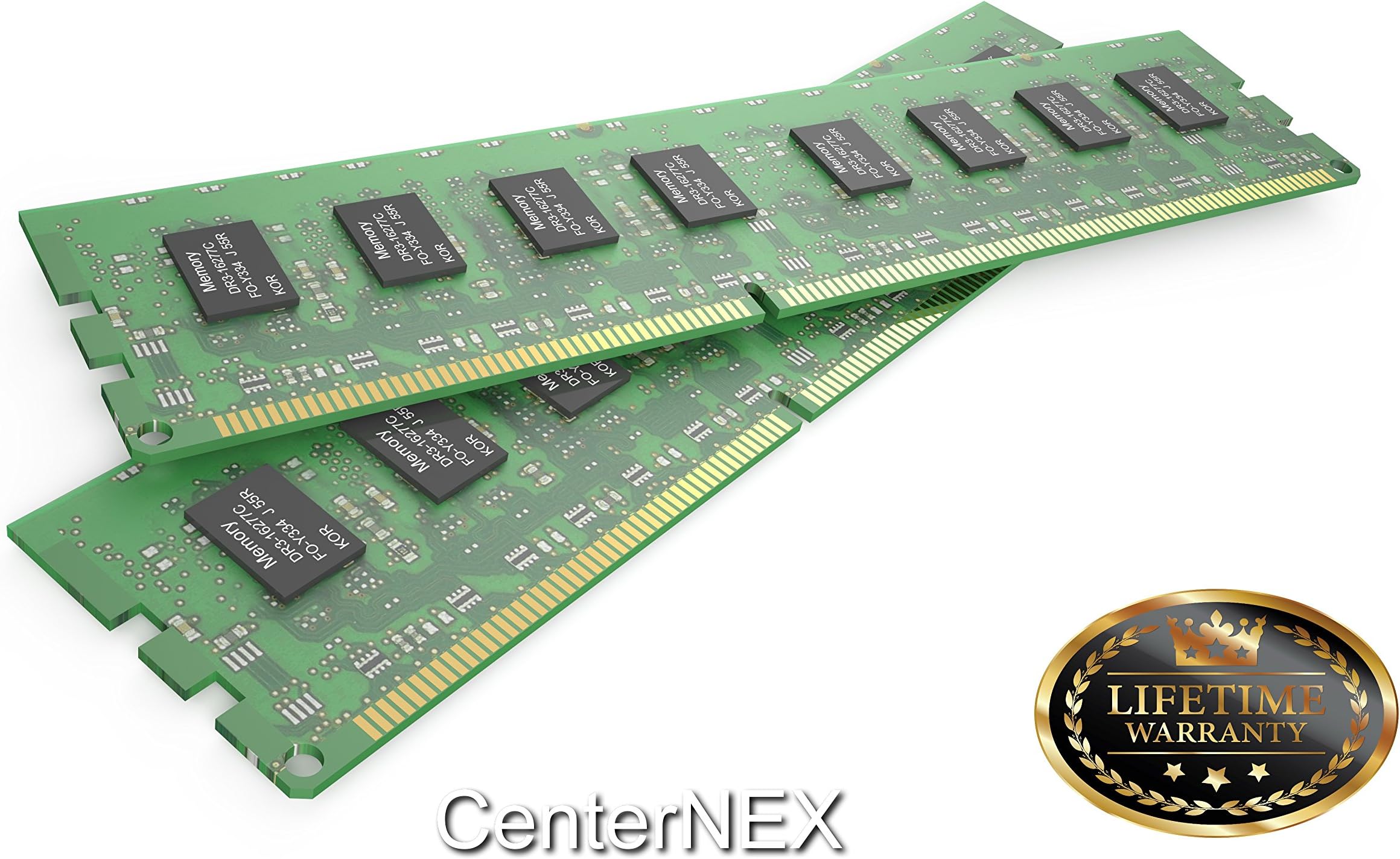 CenterNEX 4GB Memory KIT (2 x 2GB) For Gigabyte Motherboard GA-P35-S3 rev 1.0 2.0 GA-P35-S3G GA-P35-S3L GA-P41-ES3G GA-P43-ES3G GA-Q35M-S2. DIMM DDR2 NON-ECC PC2-