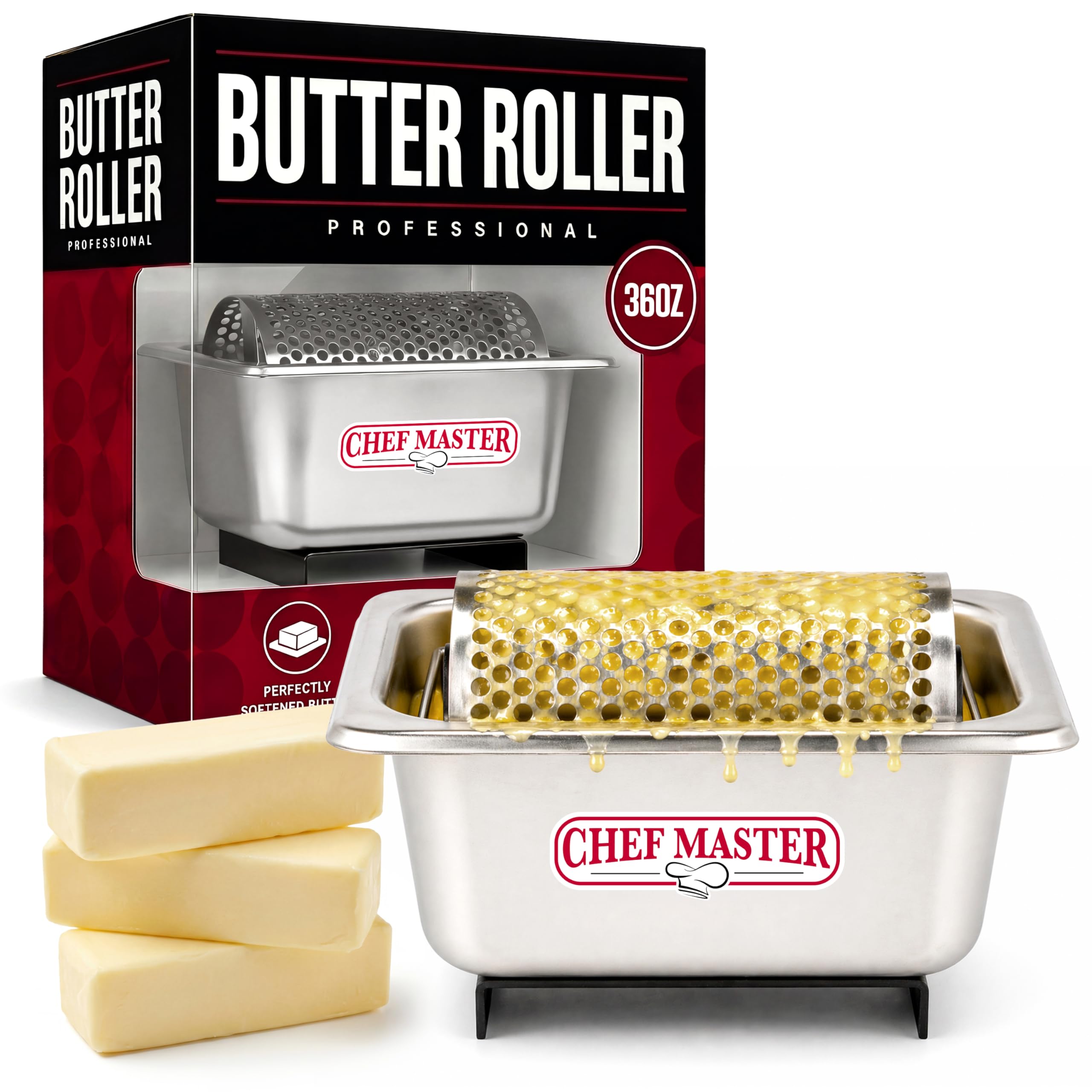 Mua Stainless Steel Butter Roller Dispenser – Stick Butter Spreader for ...