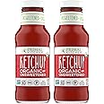 Primal Kitchen Organic Unsweetened Ketchup, No Cane Sugar or Artificial Sweeteners, 11.3 oz, Pack of 2