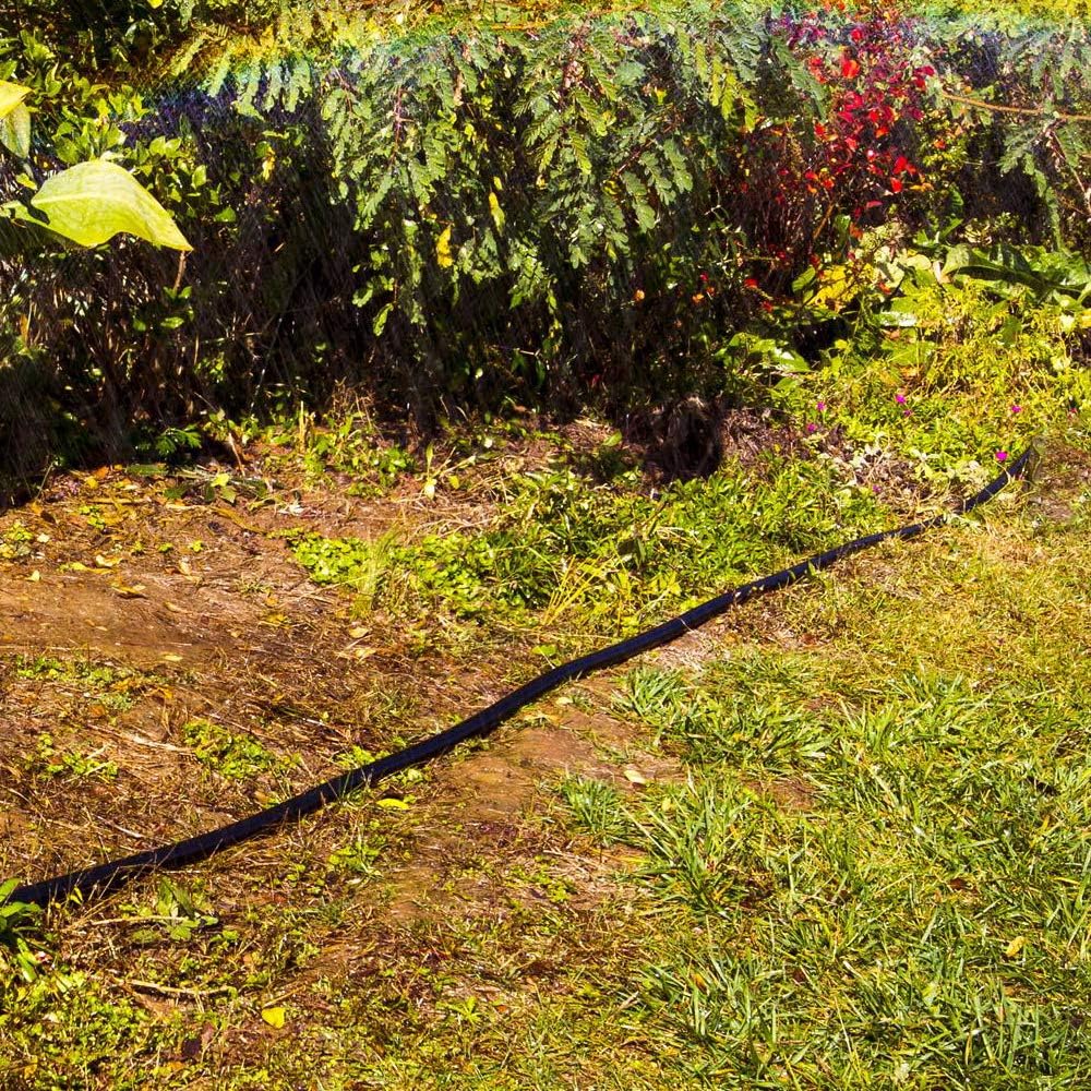 MultiOutools Distribution Tubing 1/2 inch 1/4 inch Drip Irrigation Tubing Hose, 50FT 100FT Heavy Duty Drip Irrigation Kit for Lawn Garden Watering (1/4” tubing 100ft, Black) : Garden & Outdoor