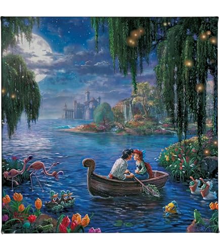 Amazon.com: Thomas Kinkade Disney Peter Pan's Neverland 14