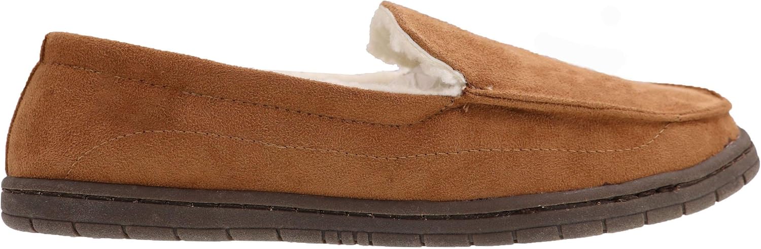FOCO NFL Mens Football Team Logo Moccasin Slippers : Clothing