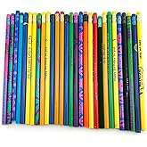 GRAPHITE Round Misprint Set &ndash; 2 HB Lead, Unsharpened with Erasers | Great for Drawing, Crafts, Gifts &amp; Classroom Use &ndash; Box of 144