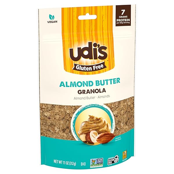 UDI’S GLUTEN FREE ALMOND BUTTER GRANOLA, 11 OZ.
