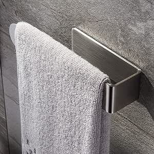 ZUNTO Toallero/Anillo de Toalla Autoadhesivo Toalleros Barra Baño Acero Inoxidable