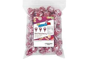 MR. MUNCHIES Tootsie Pops, Red Raspberry Flavor, 50 Pieces