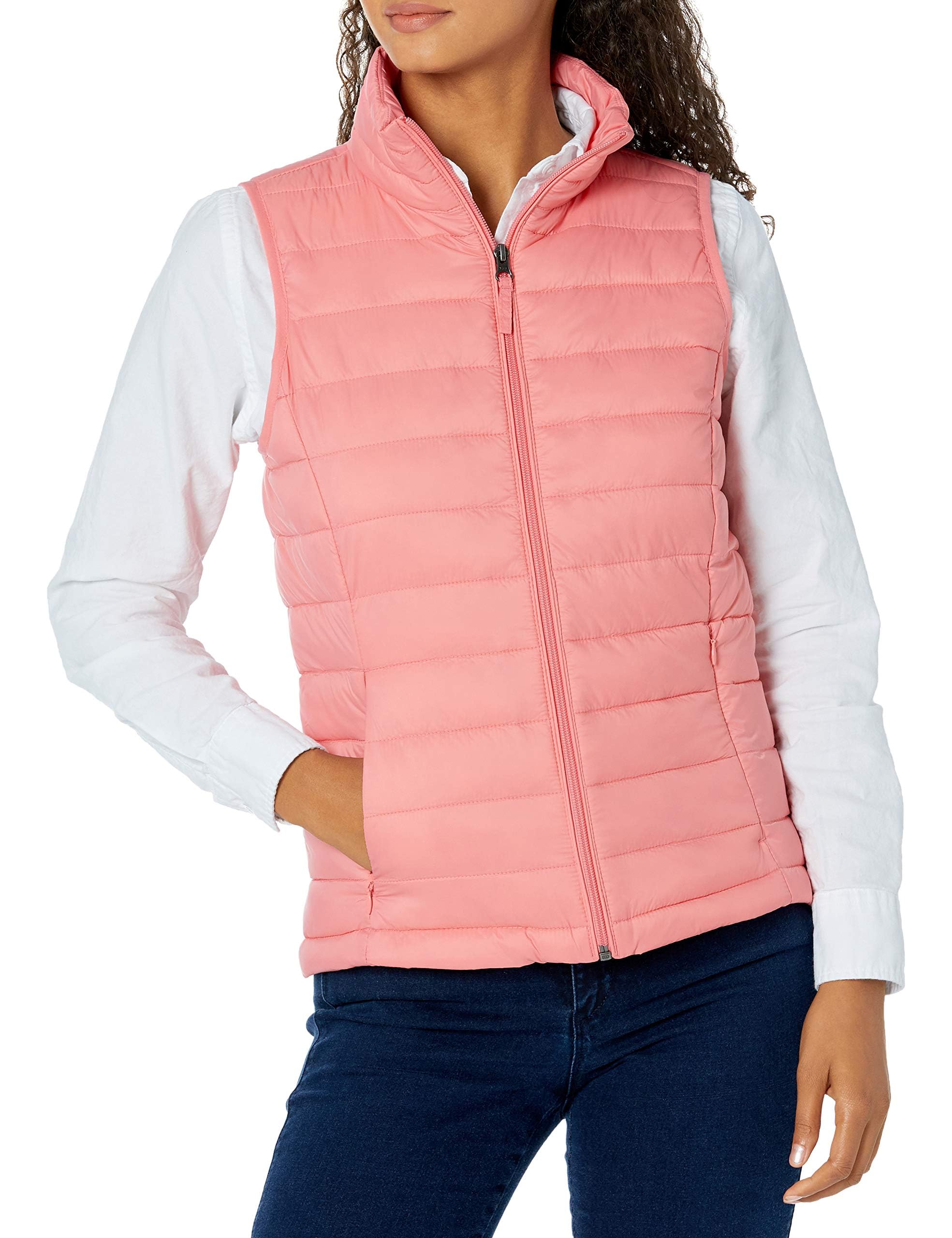 Water-resistant Packable Puffer VestDown Alternative Coat