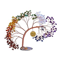 7 Chakra Crystal Tree of Life for Positive Energy