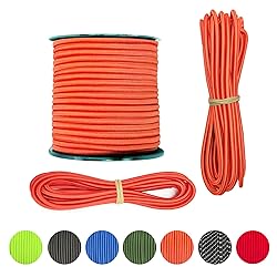 LUYADIN 1/4" x 32' Marine Grade Bungee Cord Elastic