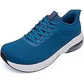 IIV Mens Wide Toe Box Walking Shoes with Arch Support Tennis Sneakers Plantar Fasciitis Running Shoes