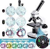 BEBANG 100X-2000X Microscope for Kids Adults Professional Biological Kit view 2