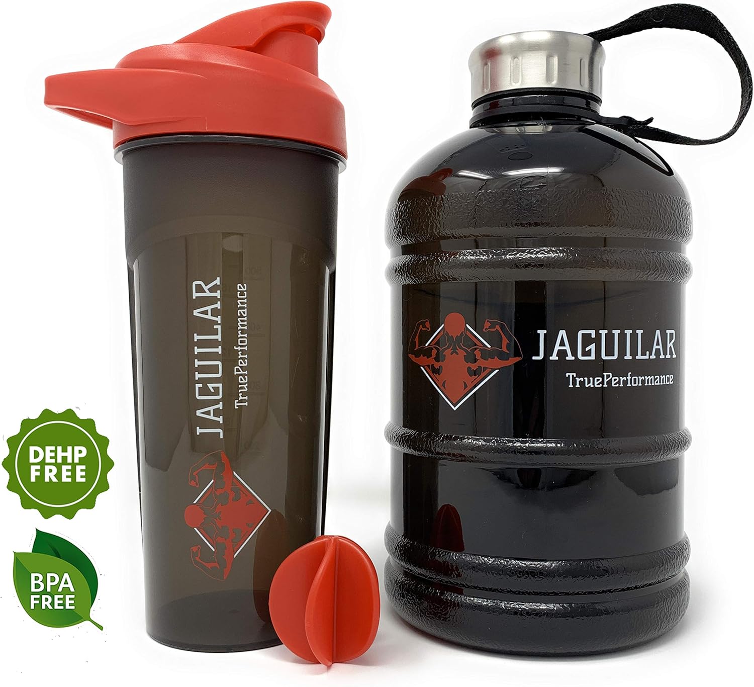 Amazon Com Half Gallon Water Bottle 64oz 24oz Protein Shaker
