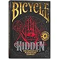 Bicycle Playing Cards Hidden Premium Poker Playing Card Deck with Secret Societies Illustration.