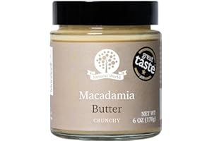 Nutural World - Crunchy Macadamia Nut Butter 6 Oz (170g)