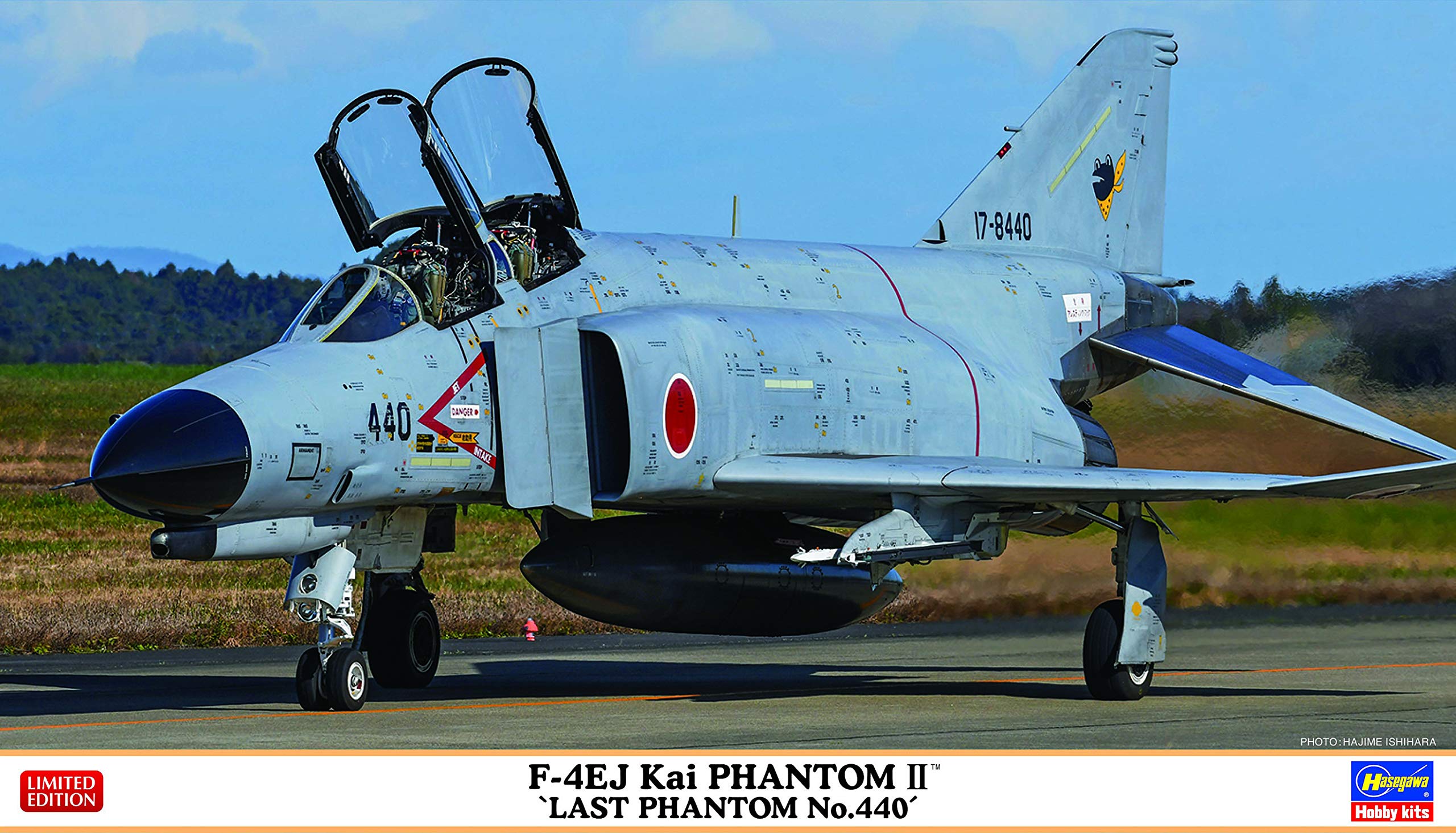 Hasegawa - 1:72 F-4EJ Kai Phantom II 'Last Phantom No.440', Multicolor, (HA02372)