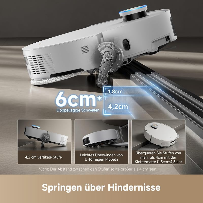 X50 Ultra Complete Saugroboter mit Wischfunktion,20.000 Pa