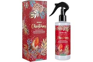 Romiie Zoi Christmas Air Freshener Spray Room Mist, Berry Christmas Scented Room Spray for Fresh Home Fragrance Linen & Fabric Spray Infused with Holiday Floral Aroma- 250ml / 8.5 FL OZ.