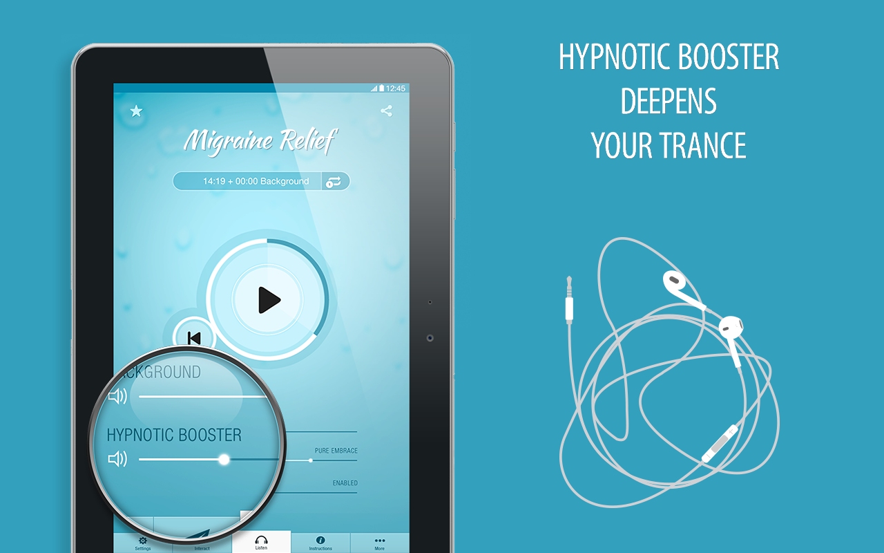 Migraine Relief Hypnosis PRO Relieve Tension Headaches