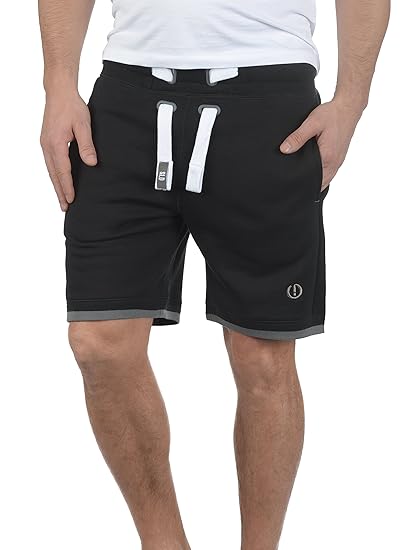 !Solid BenjaminShorts Herren Sweatshorts Kurze Hose Jogginghose Mit Fleece-Innenseite Und Kordel Regular Fit