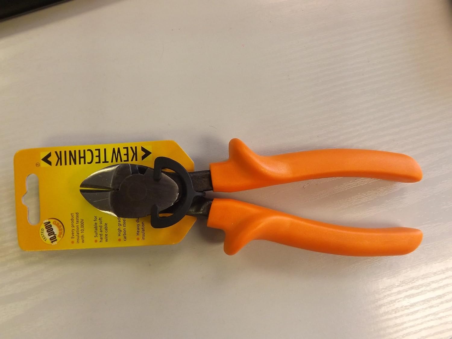 KEWTECH NIK 7.5" /200mm Diagonal Cutting Pliers Amazon.co.uk DIY & Tools