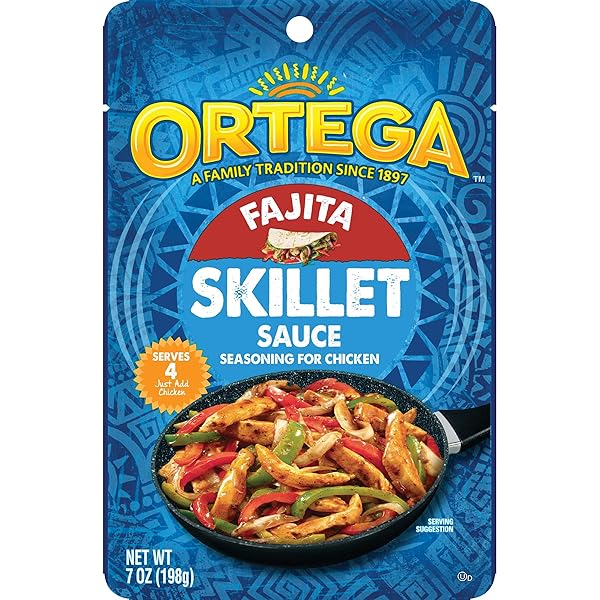 ORTEGA FAJITA SKILLET SAUCE, 7 OUNCE