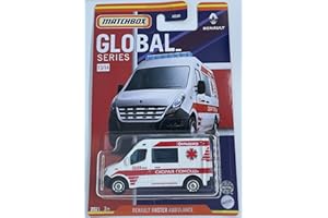 HOT WHEELS Matchbox - Renault Master Ambulance - Global Series 13/14 [White]