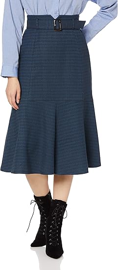 Amazon プロポーションボディドレッシング スカート レディース ブルー M スカート 通販