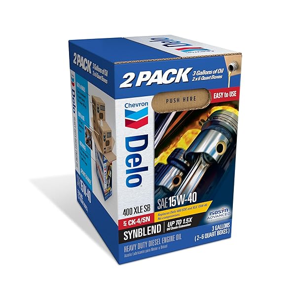 CHEVRON DELO HEAVY DUTY ENGINE OIL SAE 15W-40...